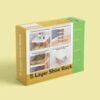 Creative Detachable Shoe Rack | Dustproof Storage & Organizer - Image 3