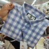Premium Quality Cotton Check Shirt (White-Blue) - Image 3