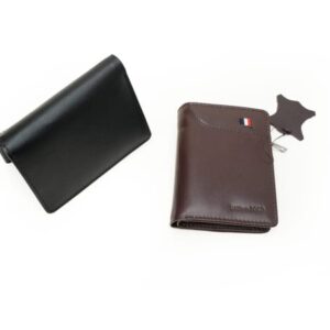Mens Short Wallet Genuine Leather