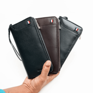 Luxury Long Wallet for Men Cow Leather