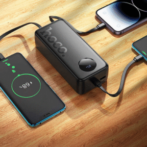 HOCO J132B 30000mAh Fast Charging Travel Power Bank With 3 Cables